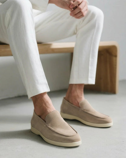 Plantaris Constance – Mocassins Confort Femme Daim Luxe | Voûte Plantaire, 9 Coloris