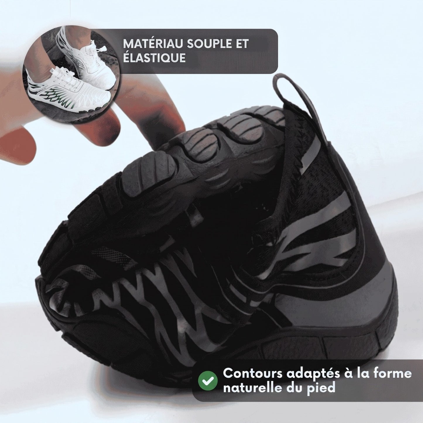 Chaussures Barefoot Femme – Zéro Drop, Toe Box Large | Plantaris