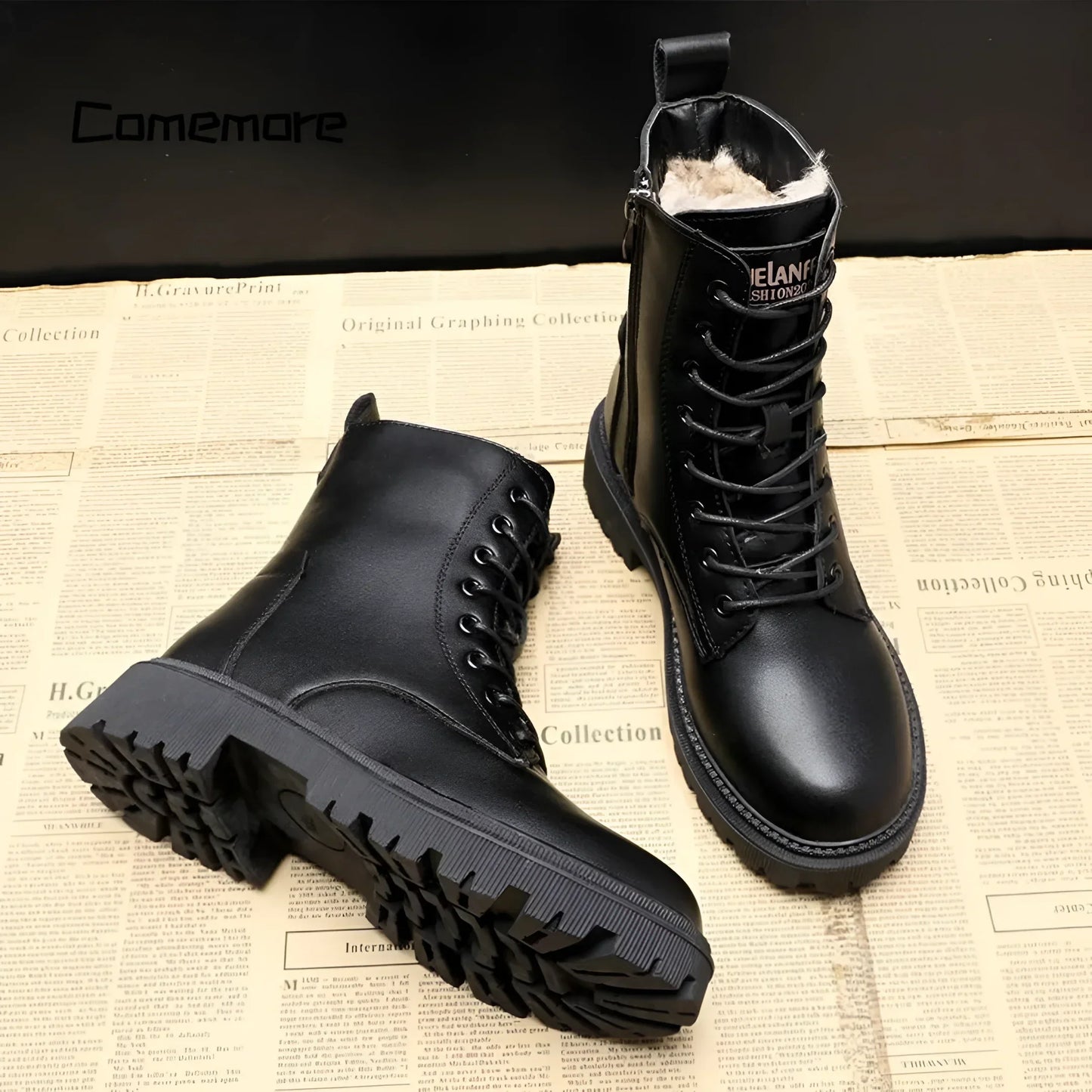 Plantaris Séraphine – Bottines Cuir Imperméables Femme | Doublure Chaude, Hiver