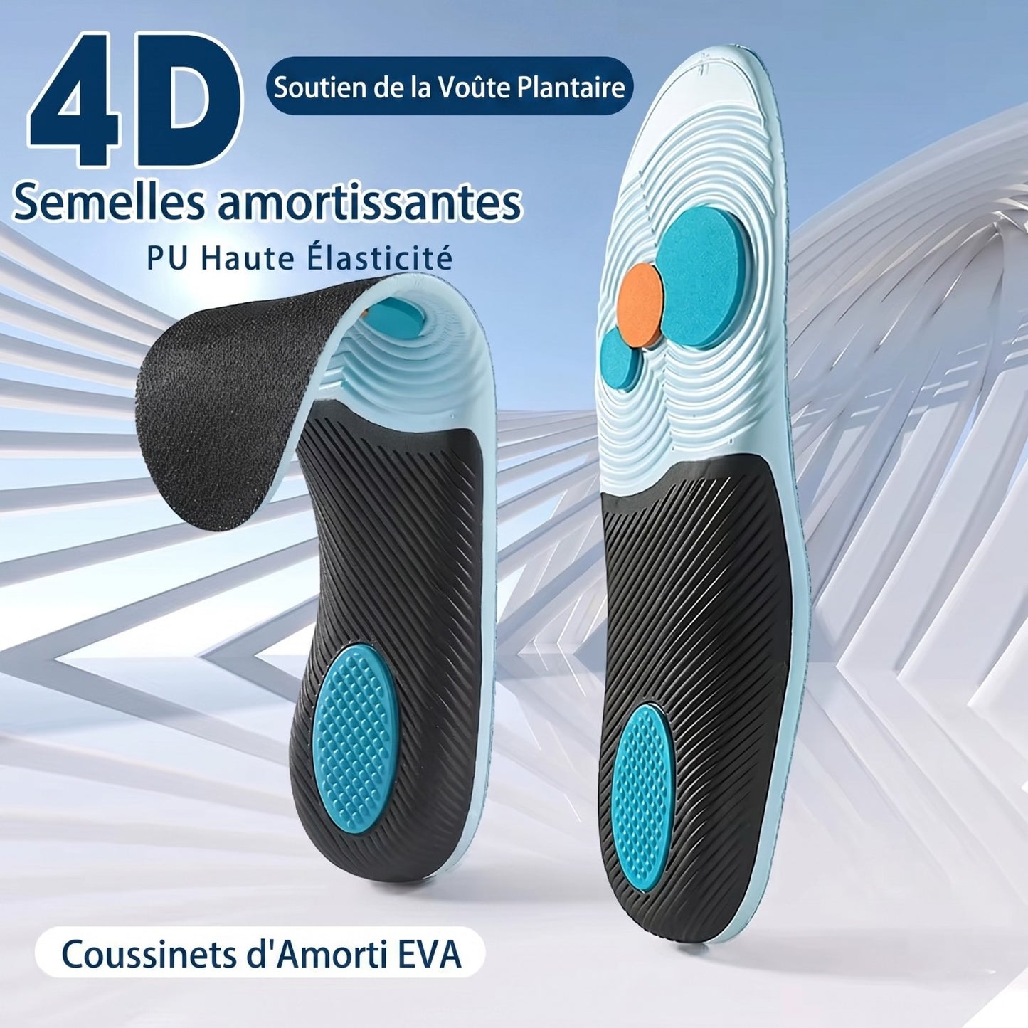 Plantaris Semelles Orthopédiques Pieds Plats Voûte Plantaire