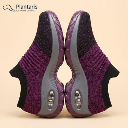 Plantaris Baskets Orthopédiques Femme Pieds Sensibles Tricot