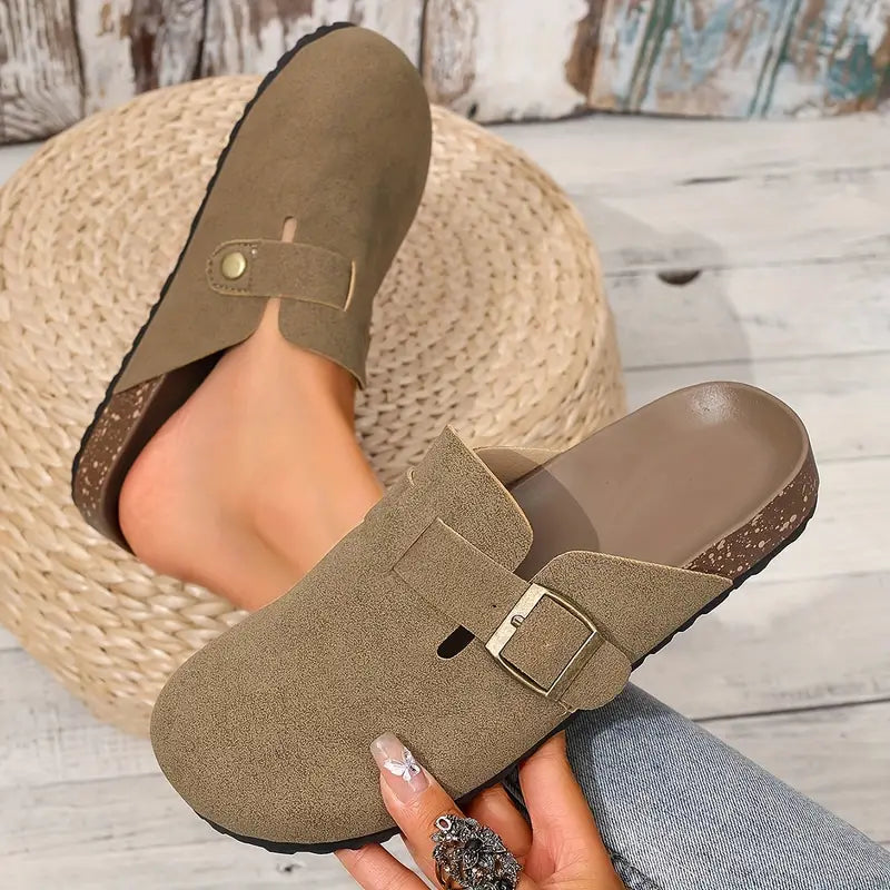 Plantaris Béatrice – Mules Sandales Confort Femme Vintage | Voûte Plantaire, Été