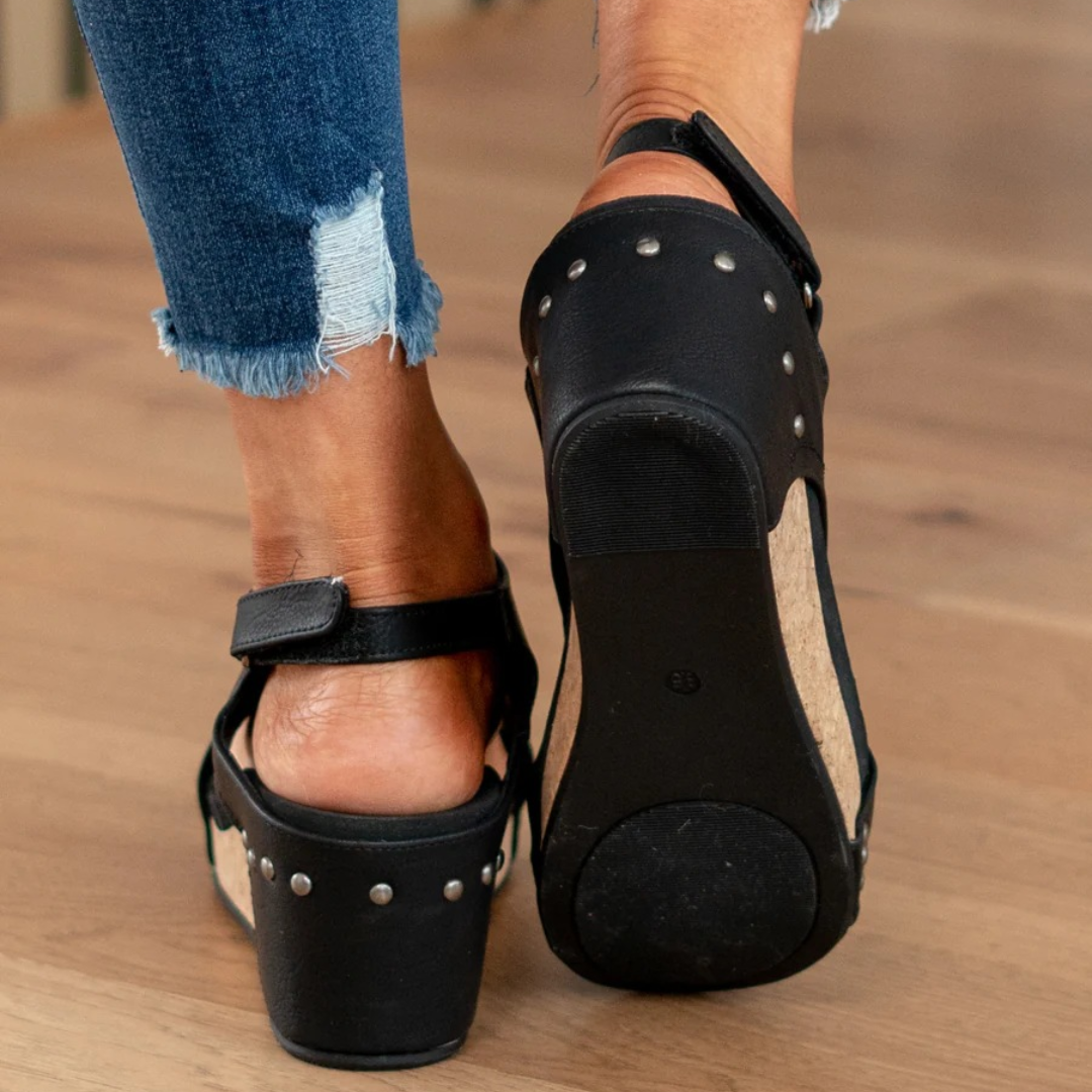 Plantaris Martine – Sandales Orthopédiques Femme Daim | Voûte Plantaire, Confort