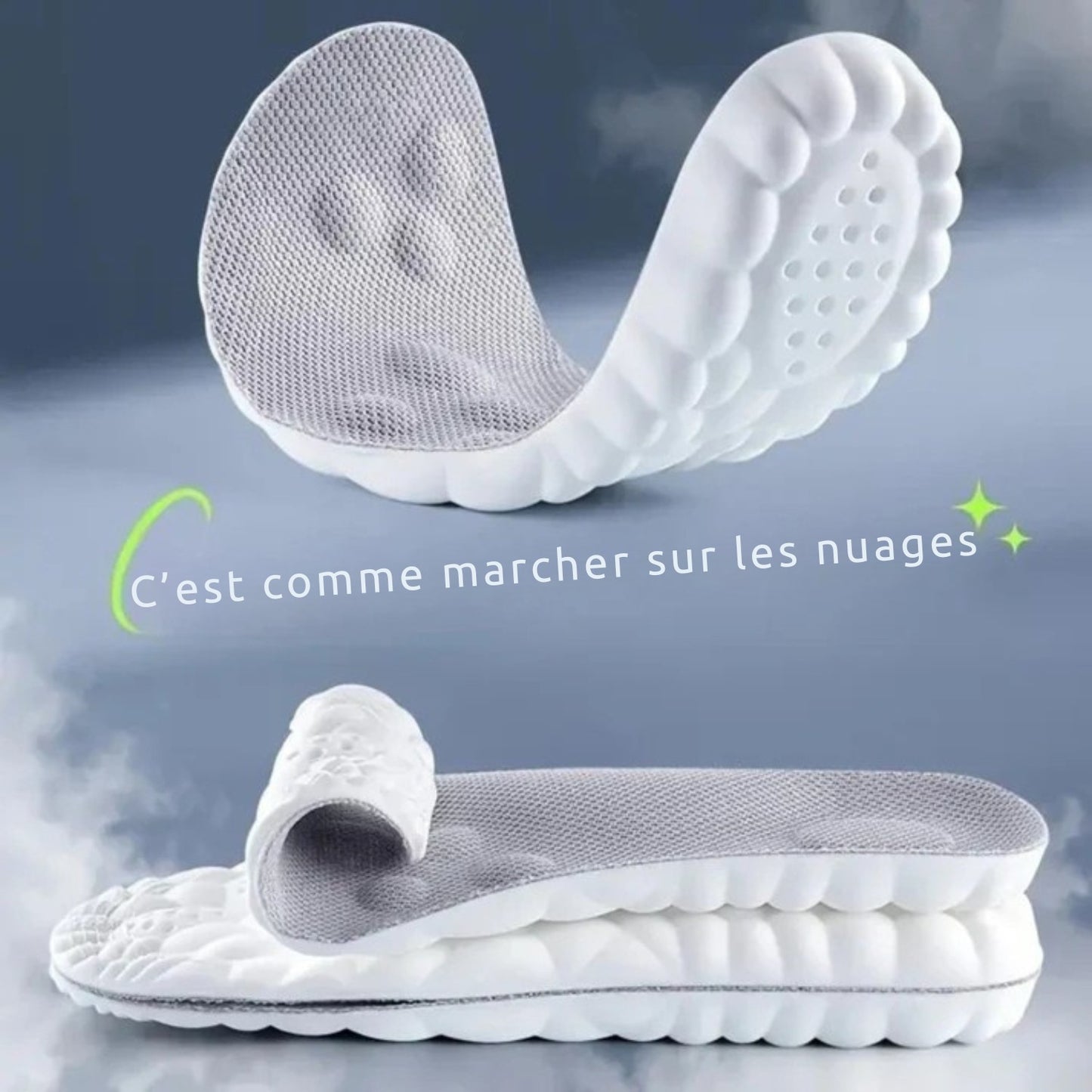 Plantaris Semelles Orthopédiques Mémoire de Forme