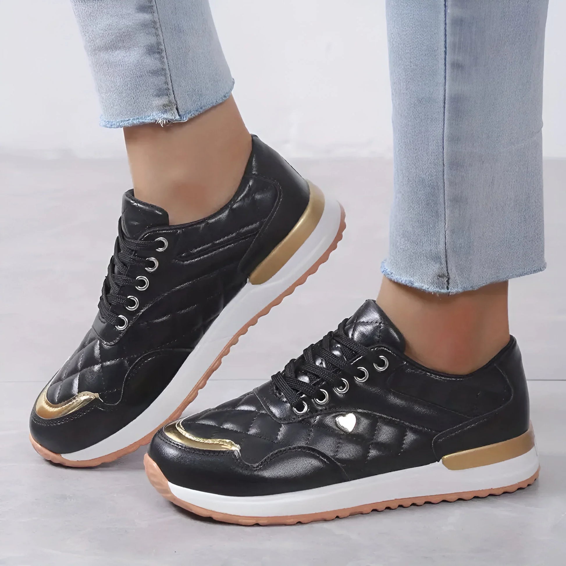 Plantaris Héloïse – Baskets Orthopédiques Femme Matelassées | Voûte Plantaire, Légères