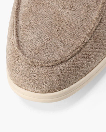 Plantaris Constance – Mocassins Confort Femme Daim Luxe | Voûte Plantaire, 9 Coloris