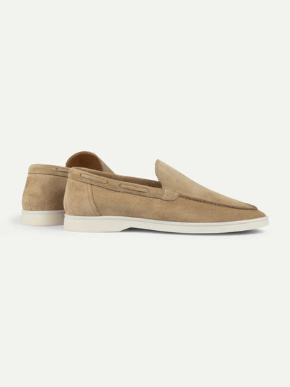 Plantaris Garance – Mocassins Confort Femme Effet Daim | Voûte Plantaire, Style Bateau