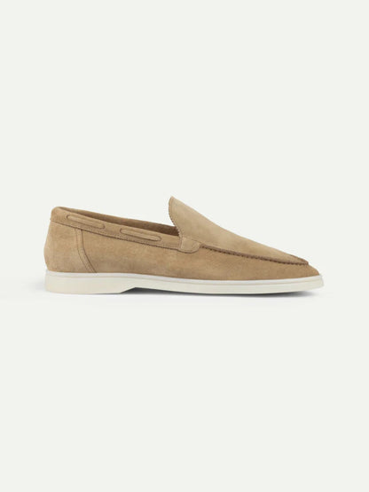 Plantaris Garance – Mocassins Confort Femme Effet Daim | Voûte Plantaire, Style Bateau