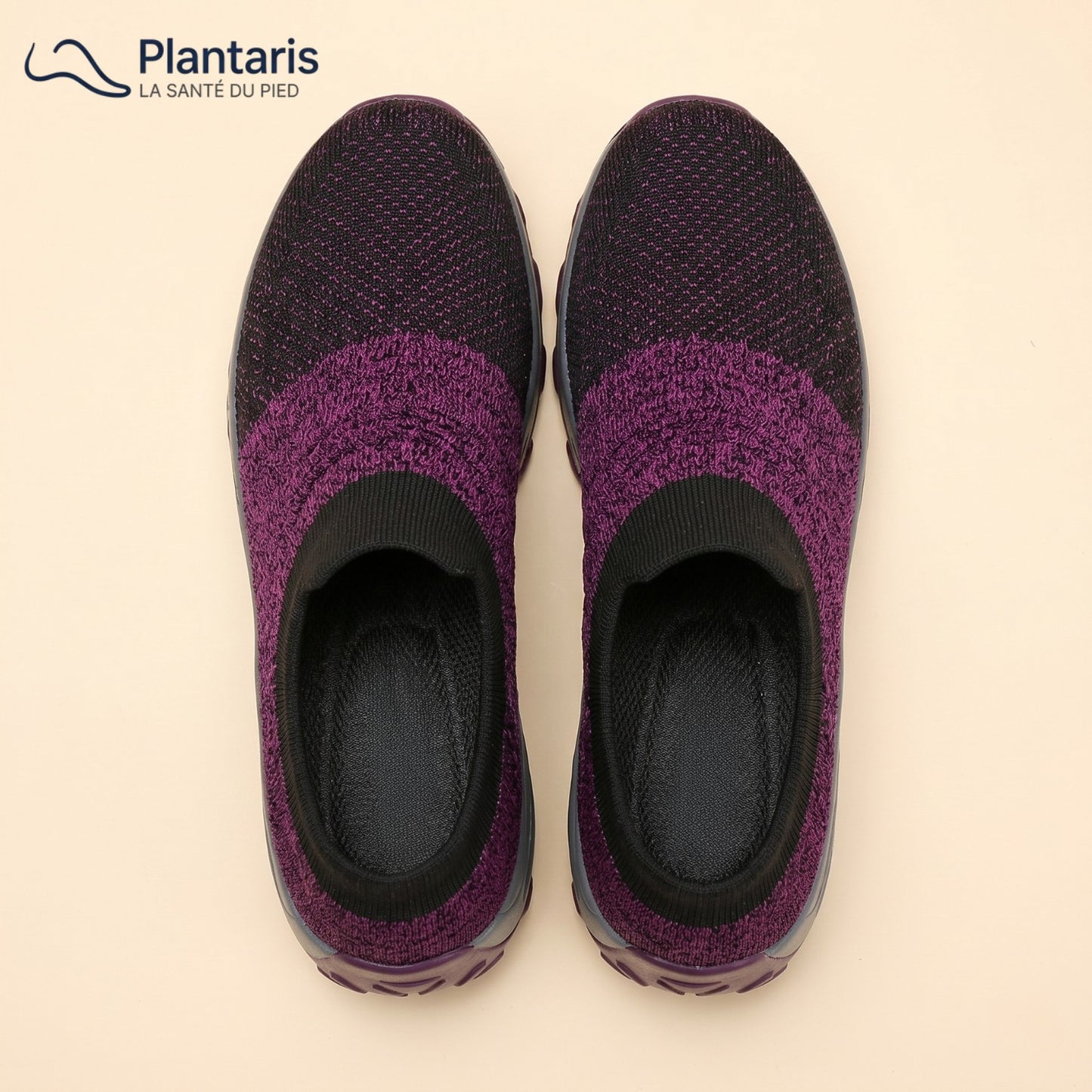 Plantaris Baskets Orthopédiques Femme Pieds Sensibles Tricot