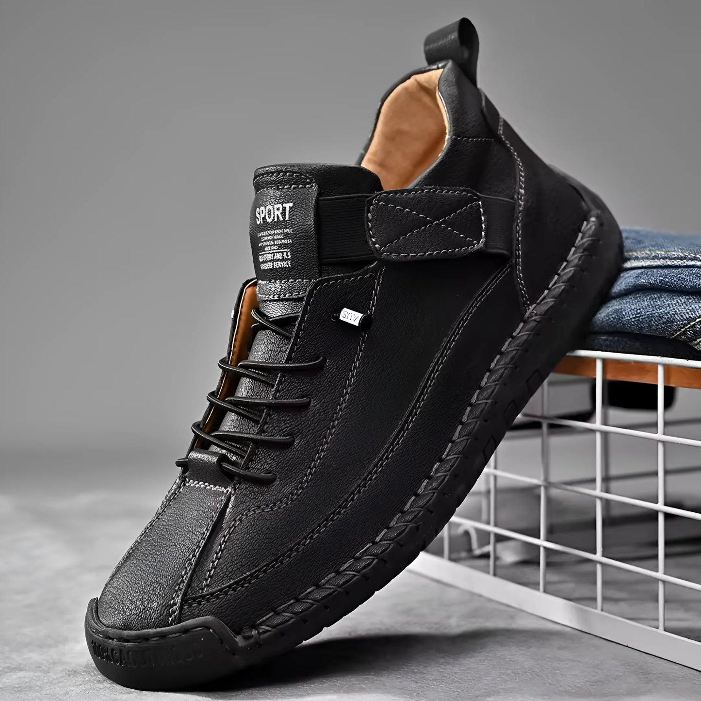 Plantaris Reine – Mocassins Confort Femme Surpiqûres | Voûte Plantaire, Effet Cuir