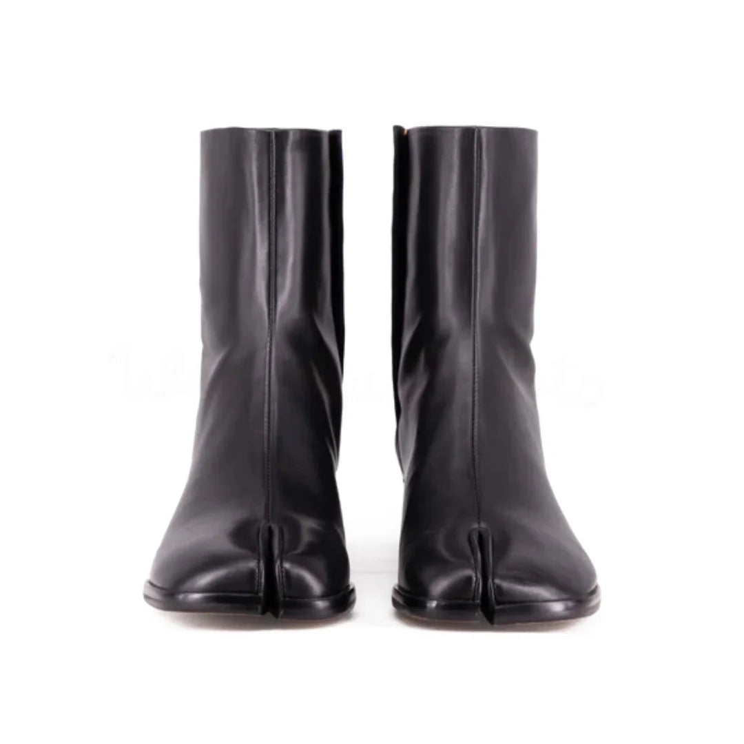 Plantaris Clémentine – Bottines Femme Effet Cuir Minimalistes | Confort, Allure Sculpturale