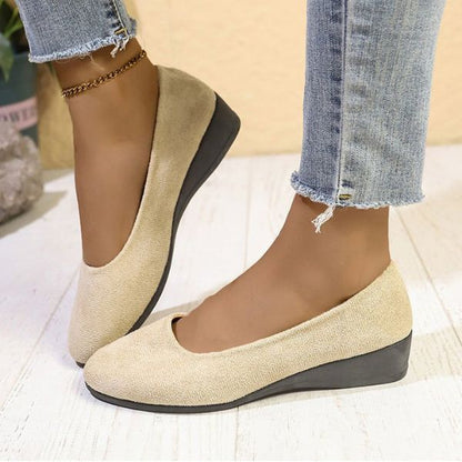 Plantaris Elina – Mocassins Confort Femme Daim | Voûte Plantaire, Intemporels