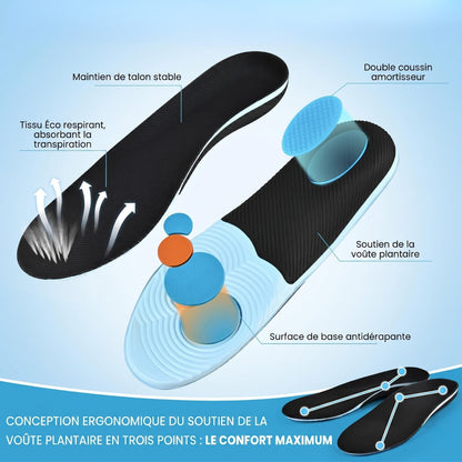 Plantaris Semelles Orthopédiques Pieds Plats Voûte Plantaire