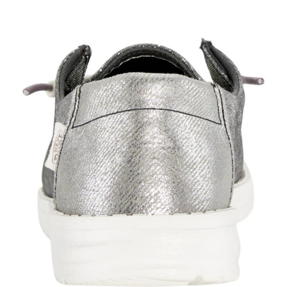 Brokatowe Buty Wsuwane Komfortowe