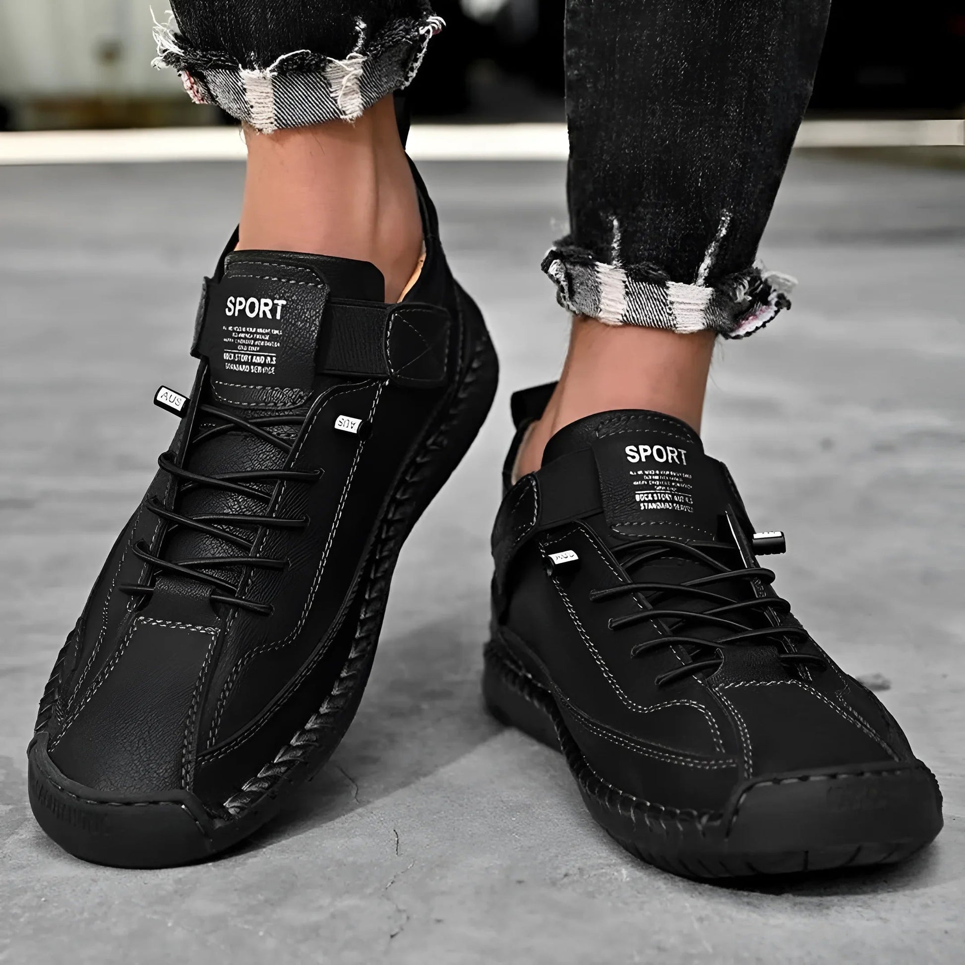Plantaris Reine – Mocassins Confort Femme Surpiqûres | Voûte Plantaire, Effet Cuir
