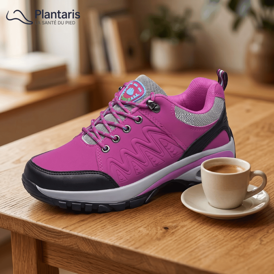 Plantaris Baskets Orthopédiques Femme Épine Calcanéenne Amorti Air