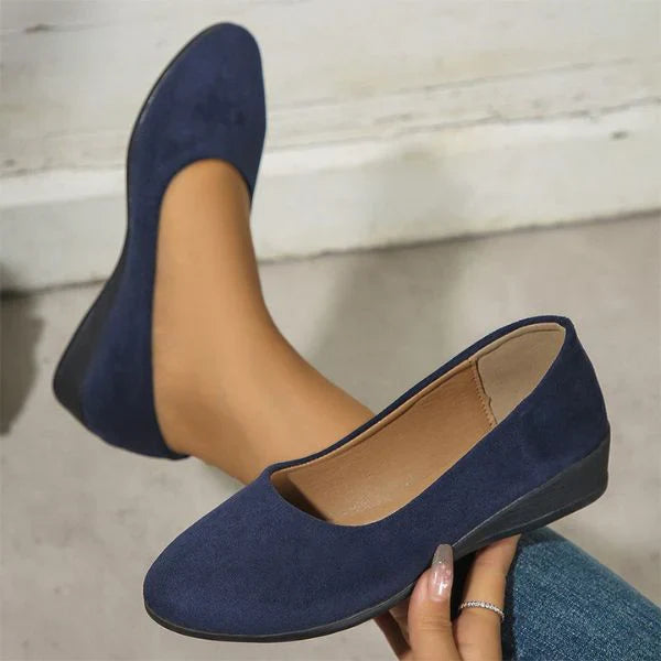 Plantaris Elina – Mocassins Confort Femme Daim | Voûte Plantaire, Intemporels