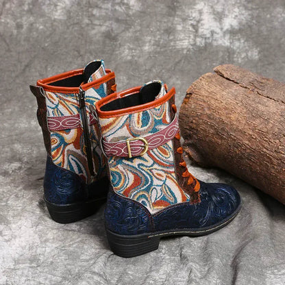 Plantaris Hedda – Bottines Femme Rétro Confort | Voûte Plantaire, Amorti Souple