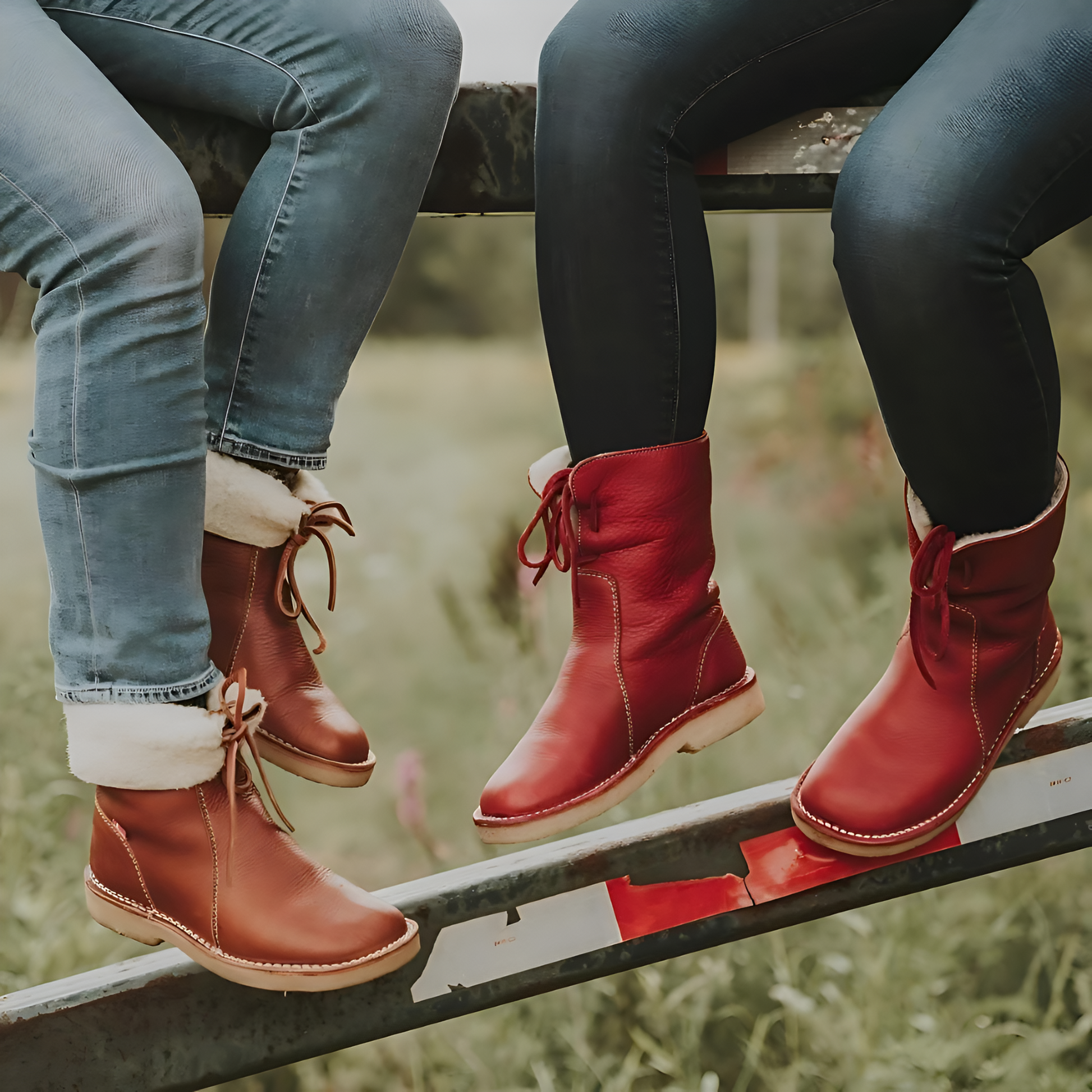 Plantaris Brune – Bottines Fourrées Laine Femme Imperméables | Chaud, Confort Hiver