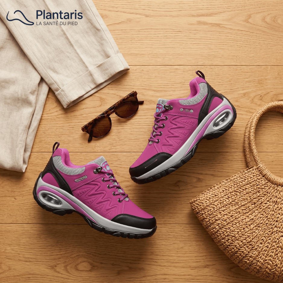 Plantaris Baskets Orthopédiques Femme Épine Calcanéenne Amorti Air