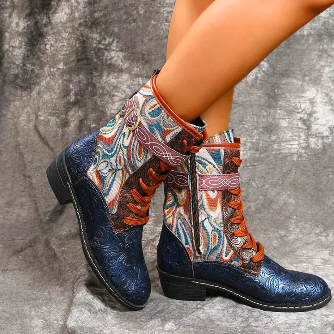 Plantaris Hedda – Bottines Femme Rétro Confort | Voûte Plantaire, Amorti Souple