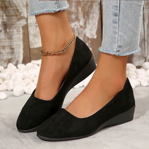 Plantaris Elina – Mocassins Confort Femme Daim | Voûte Plantaire, Intemporels
