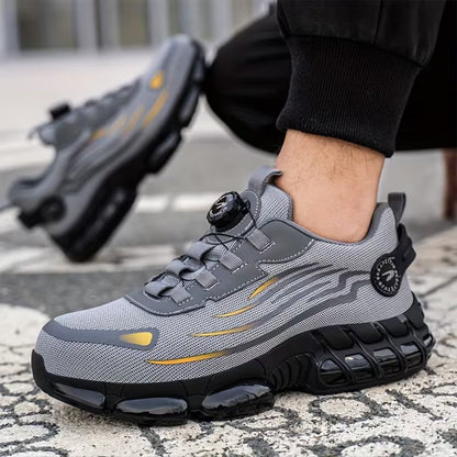 Chaussures de Sécurité Homme S1P – Laçage Rotatif, Légères | Plantaris