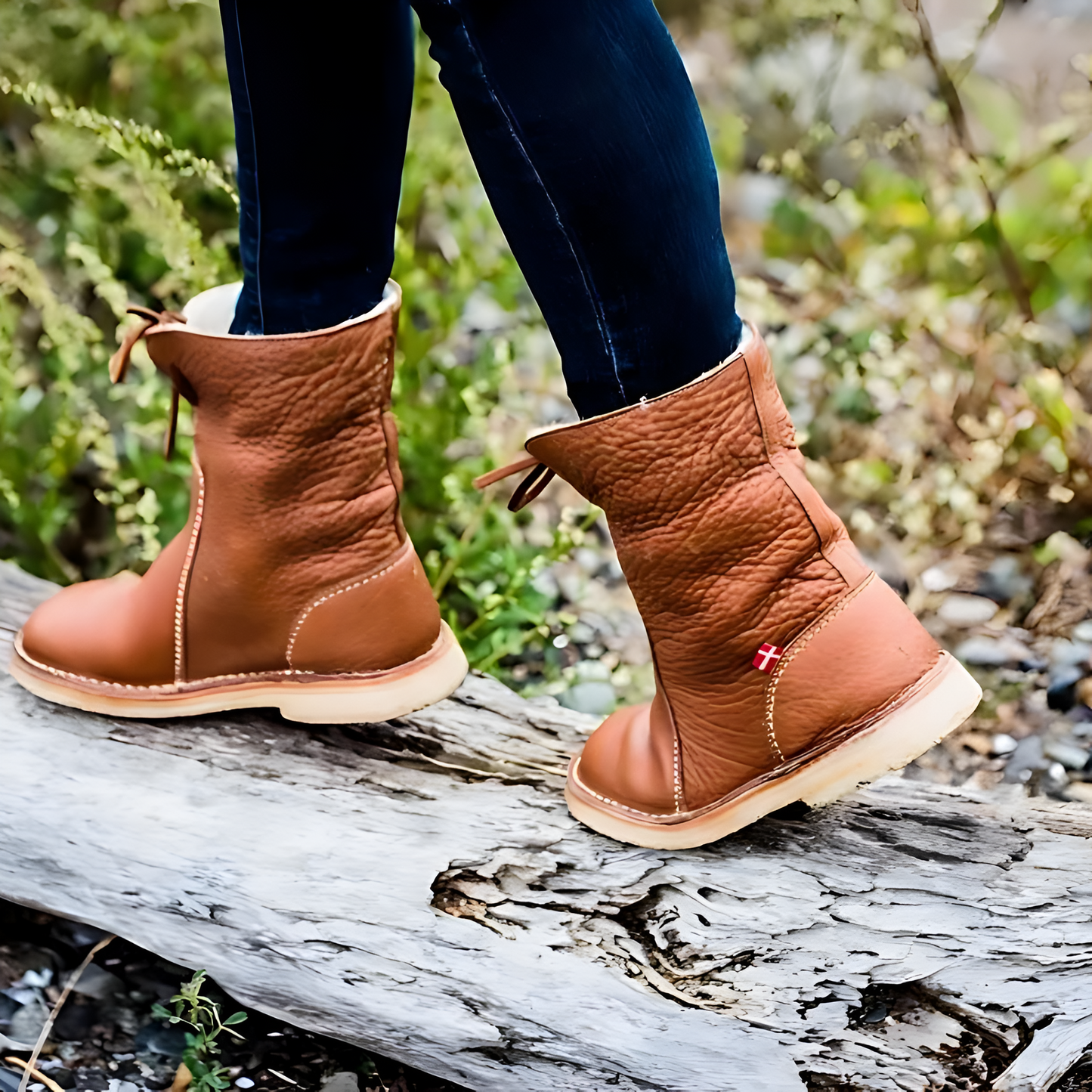Plantaris Brune – Bottines Fourrées Laine Femme Imperméables | Chaud, Confort Hiver
