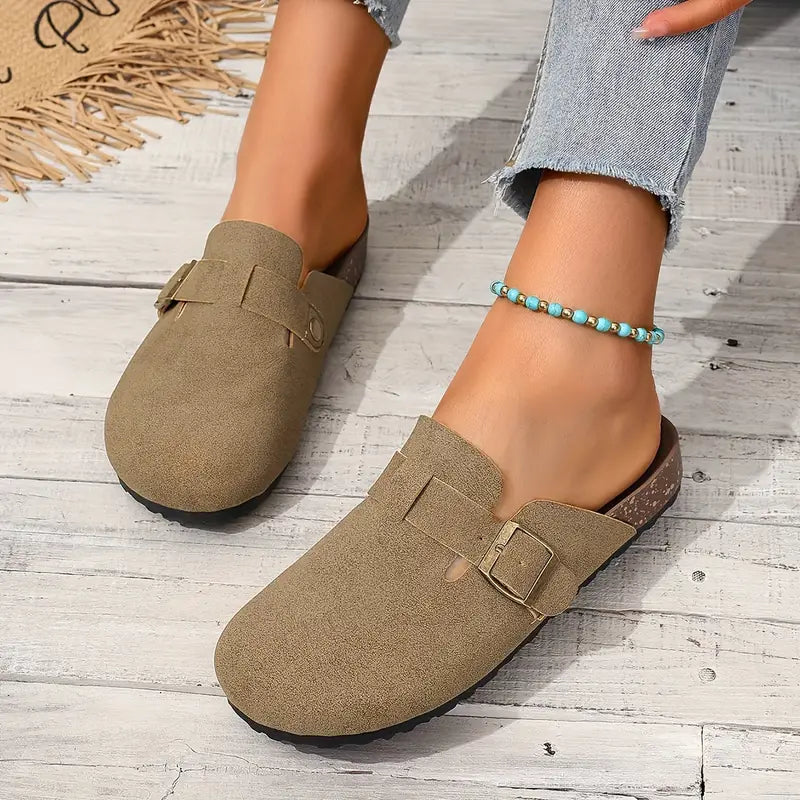 Plantaris Béatrice – Mules Sandales Confort Femme Vintage | Voûte Plantaire, Été