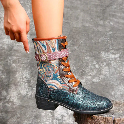 Plantaris Hedda – Bottines Femme Rétro Confort | Voûte Plantaire, Amorti Souple