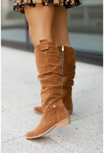 Plantaris Anne – Bottes Hautes Femme Semelle Confort | Voûte Plantaire, Amorti Doux