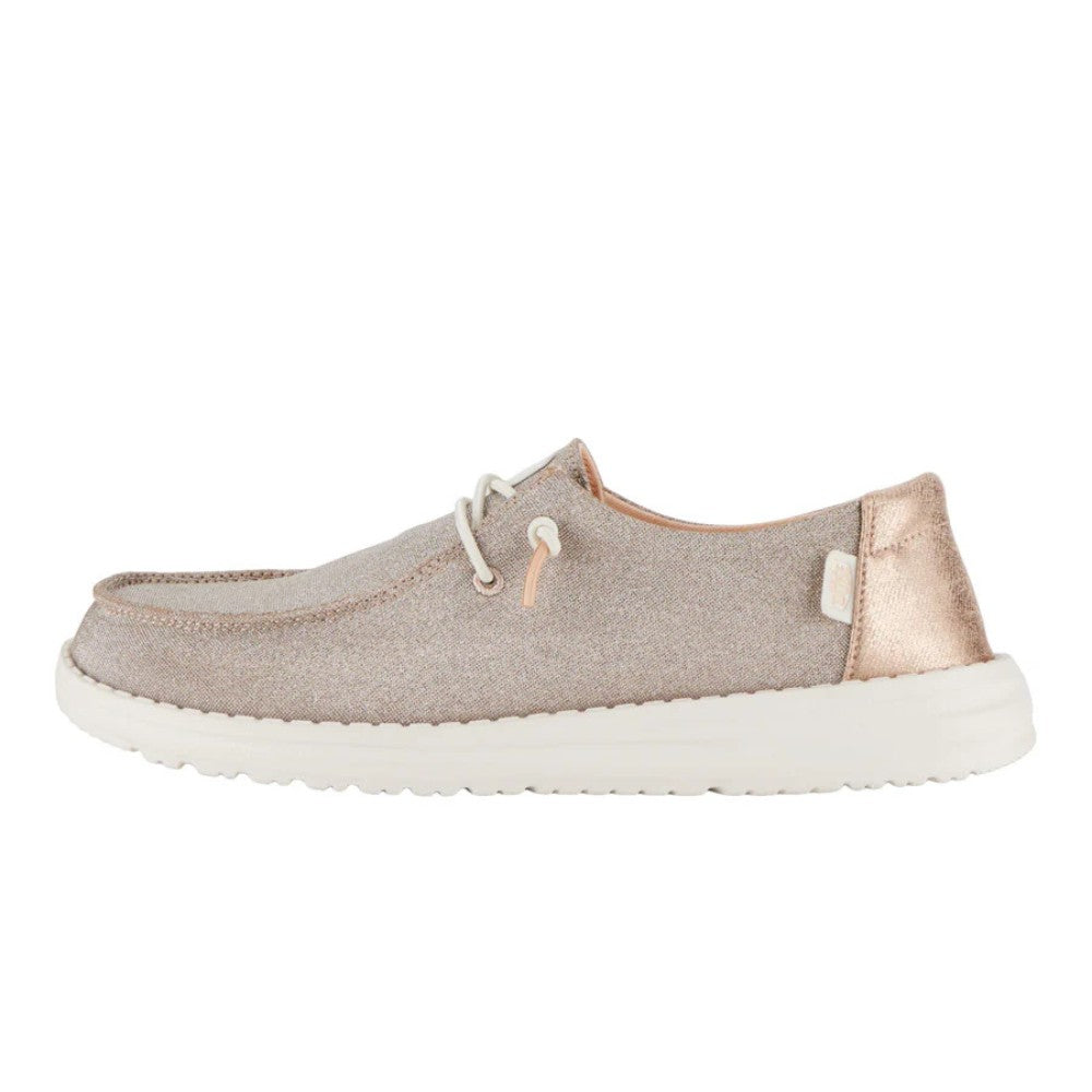 Brokatowe Buty Wsuwane Komfortowe