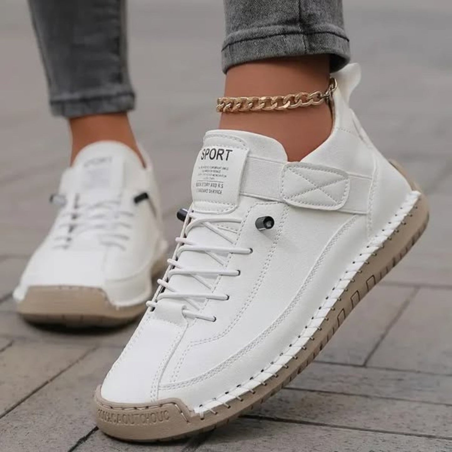 Mia — Basket Confort Pieds Larges, Pour Rester Debout 6h+