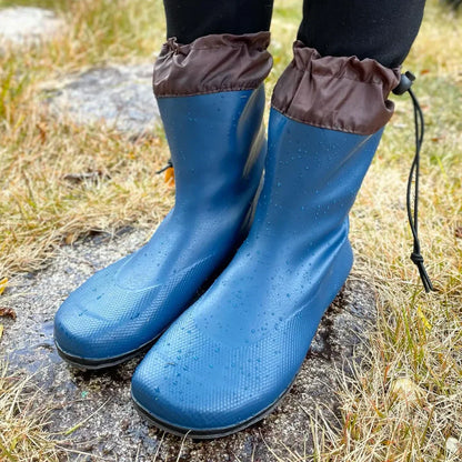 Plantaris Alix – Bottes Barefoot Femme Caoutchouc | Pieds Larges, Souplesse Naturelle