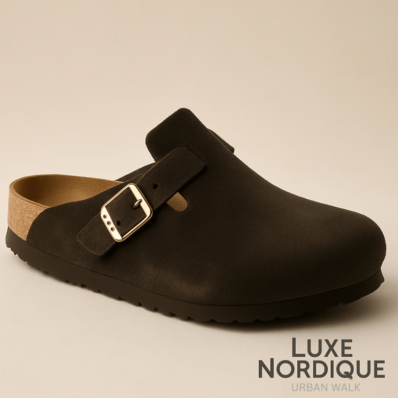 Plantaris Lucie – Mules Confort Femme Daim Semelle Souple | Voûte Plantaire, Quotidien