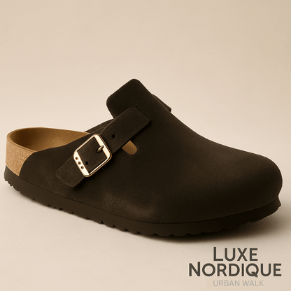 Plantaris Lucie – Mules Confort Femme Daim Semelle Souple | Voûte Plantaire, Quotidien