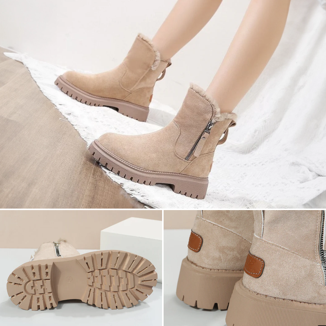 Plantaris Daniela – Bottines Fourrées Femme Premium | Doublure Cosy, Confort Hiver