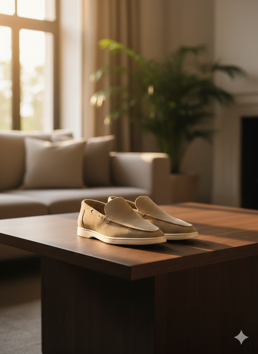 Plantaris Garance – Mocassins Confort Femme Effet Daim | Voûte Plantaire, Style Bateau