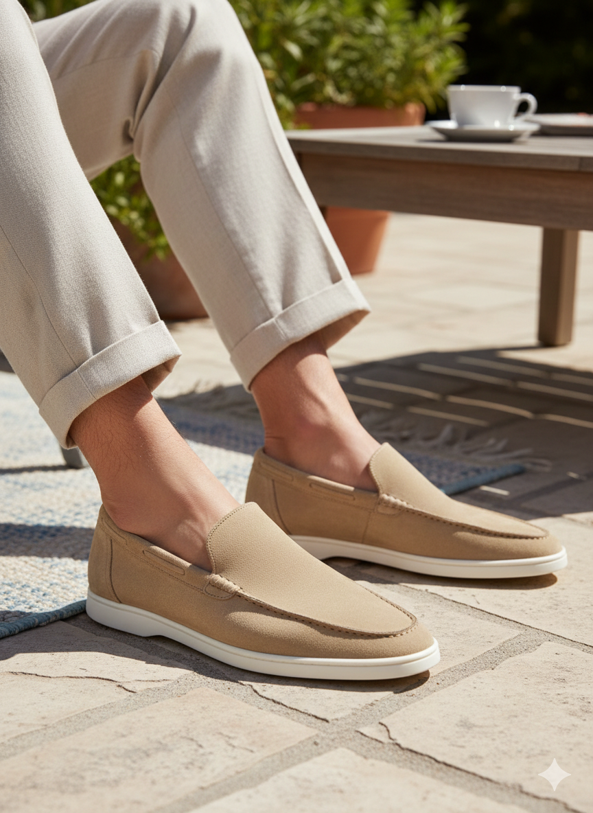 Plantaris Garance – Mocassins Confort Femme Effet Daim | Voûte Plantaire, Style Bateau