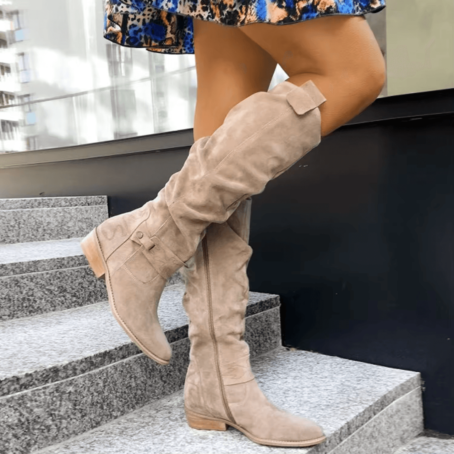 Plantaris Anne – Bottes Hautes Femme Semelle Confort | Voûte Plantaire, Amorti Doux