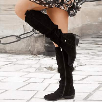 Plantaris Anne – Bottes Hautes Femme Semelle Confort | Voûte Plantaire, Amorti Doux