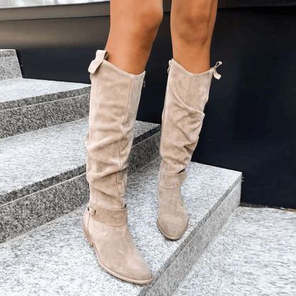 Plantaris Anne – Bottes Hautes Femme Semelle Confort | Voûte Plantaire, Amorti Doux