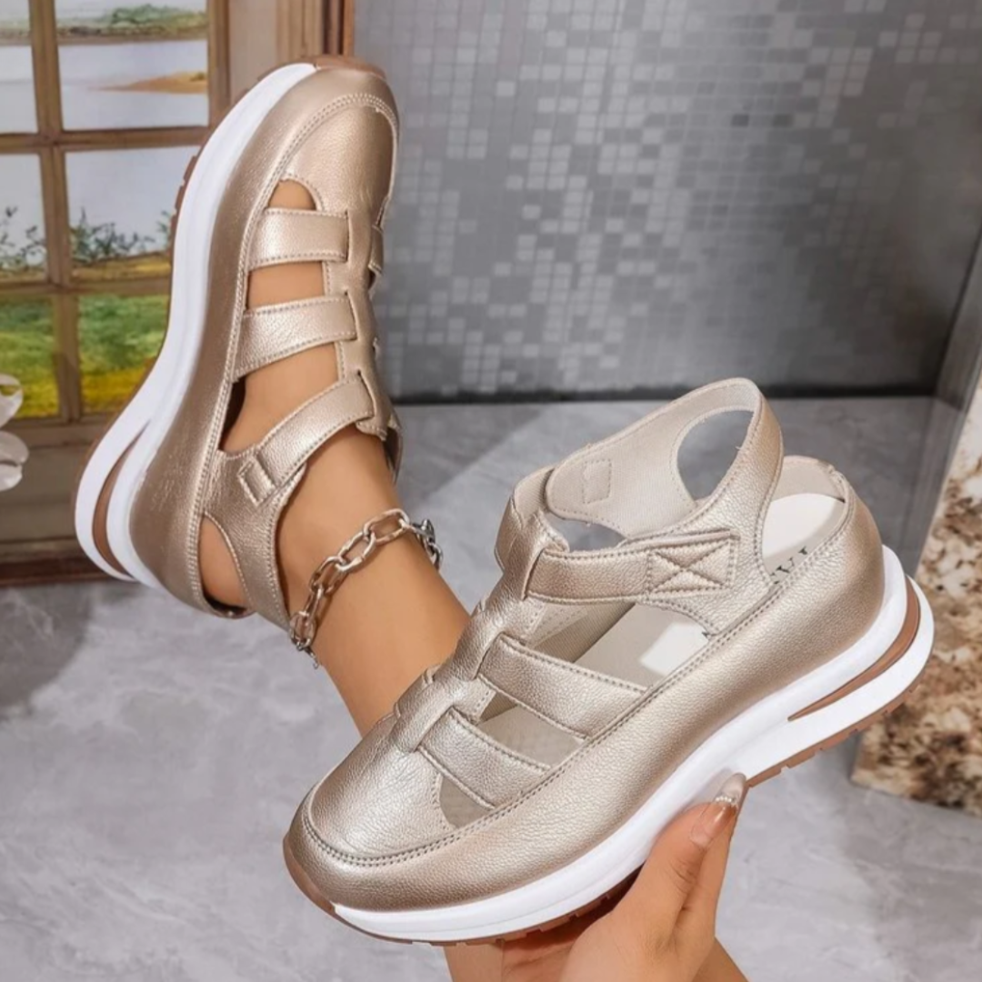 Plantaris Marceline – Sandales Orthopédiques Femme Ergonomiques | Confort Toute la Journée, Été