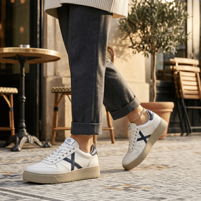 Inès — Chaussure Orthopédique Cuir, Talon Large 5 cm