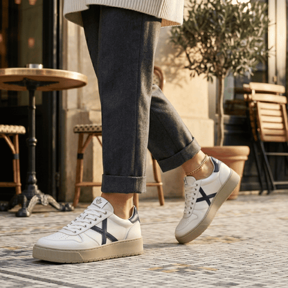 Inès — Chaussure Orthopédique Cuir, Talon Large 5 cm