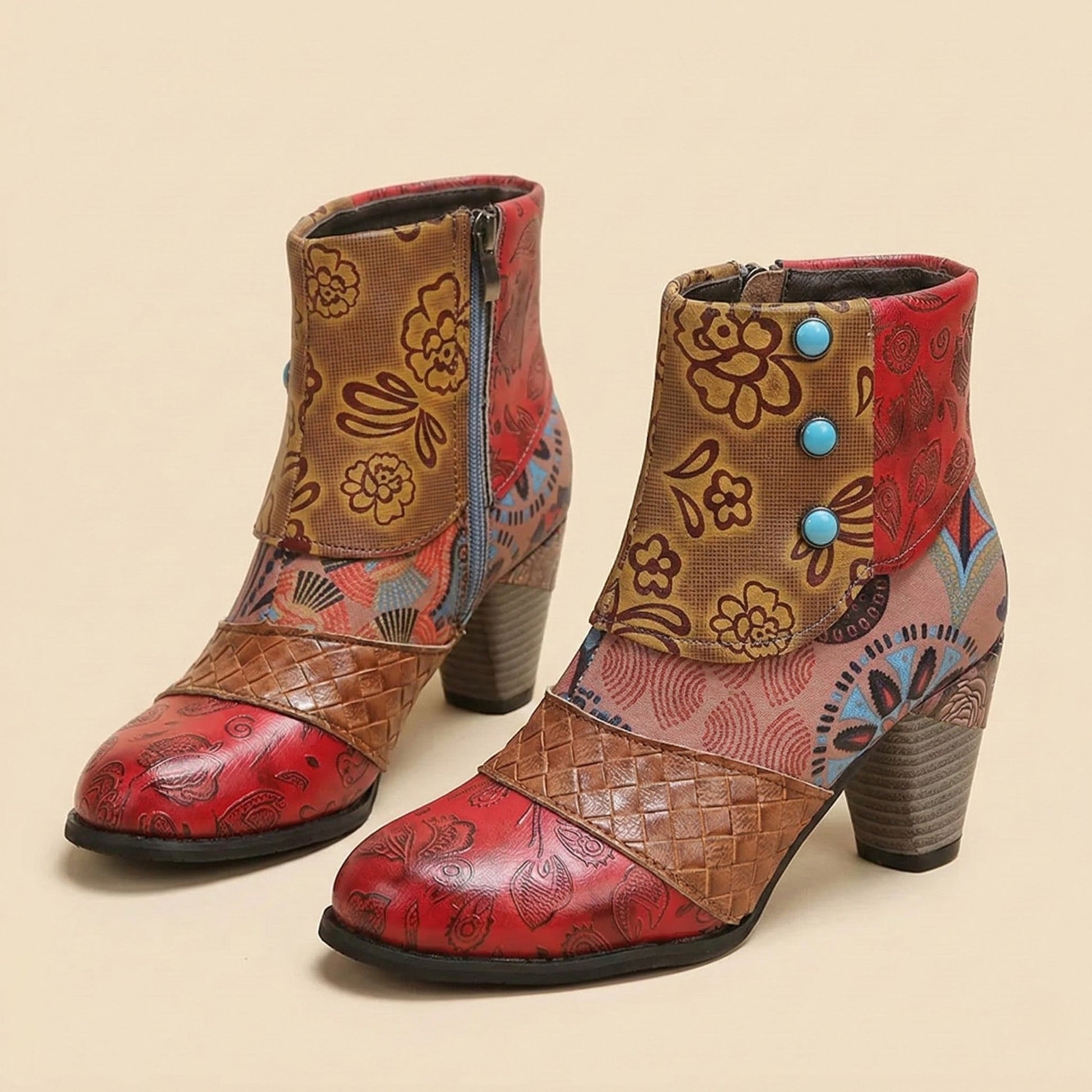 Plantaris Emma – Bottines Orthopédiques Femme Bohèmes | Soutien Voûte Plantaire, Confort