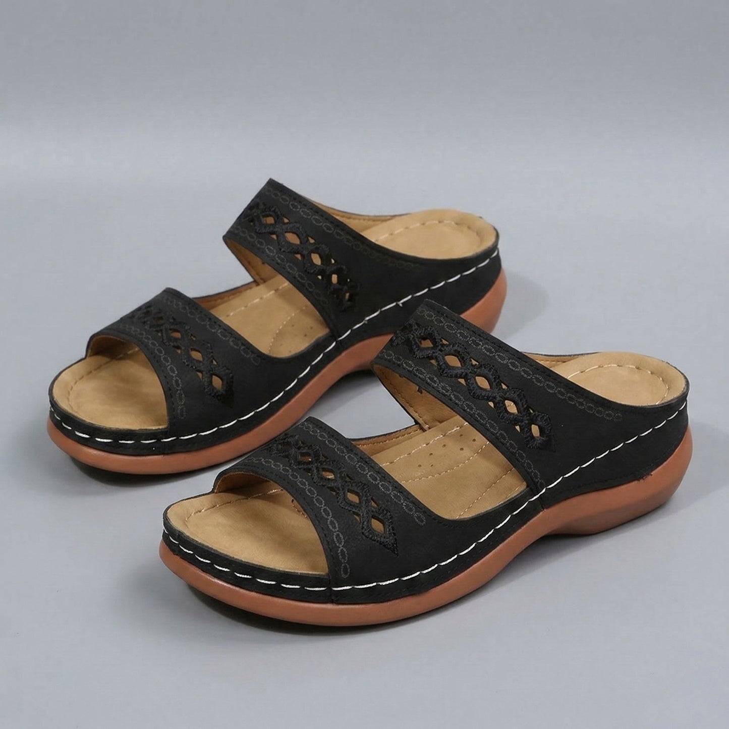 Plantaris Rose – Sandales Orthopédiques Femme Confort | Voûte Plantaire, Style Quotidien
