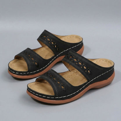 Plantaris Rose – Sandales Orthopédiques Femme Confort | Voûte Plantaire, Style Quotidien