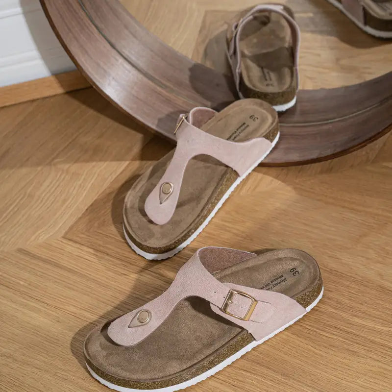 Plantaris Capucine Plage – Sandales Plateforme Confort Femme | Voûte Plantaire, Été