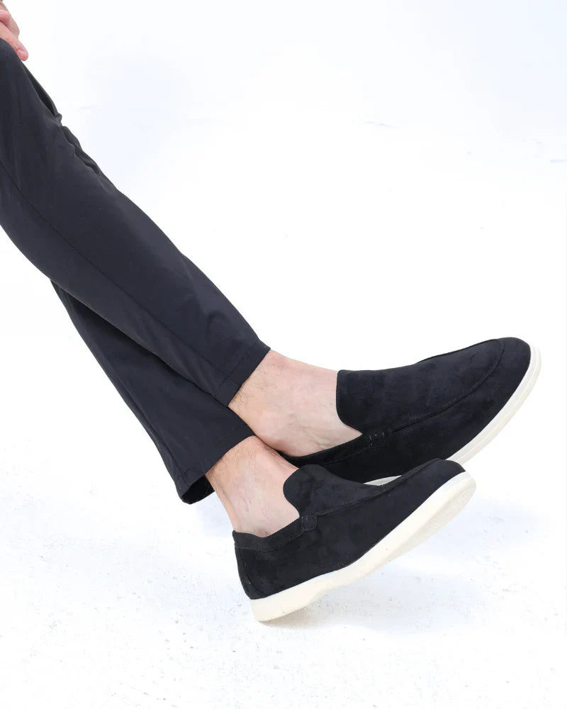 Plantaris Léontine – Mocassins Confort Femme Daim Classiques | Voûte Plantaire, Élégants